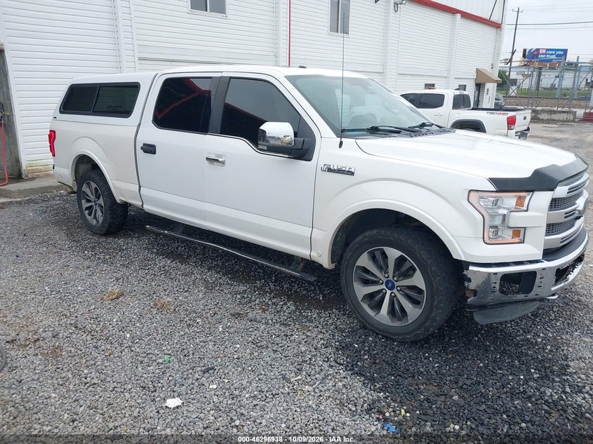 2015 FORD F-150 PLATINUM | 1FTFW1EF5FFA19550 | UPCARS