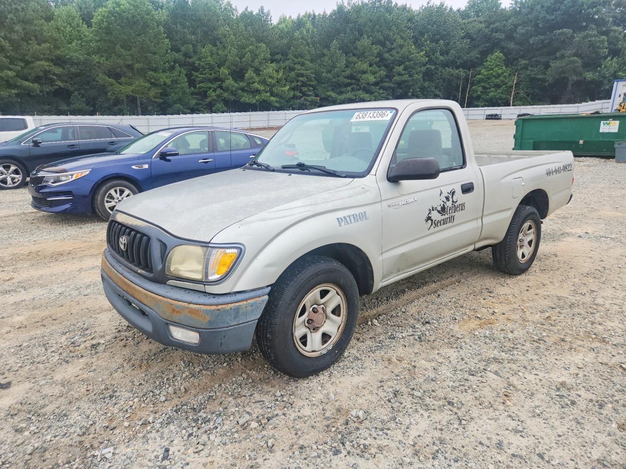 2001 TOYOTA TACOMA BASE | 5TENL42N61Z828603 | UPCARS