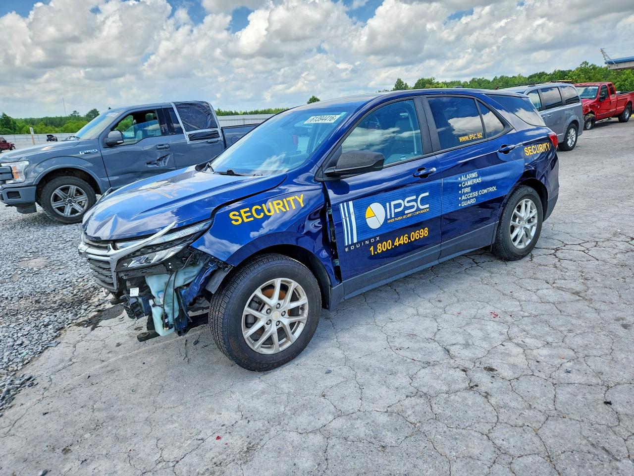 2023 CHEVROLET EQUINOX LS | 3GNAXHEGXPL148147 | UPCARS