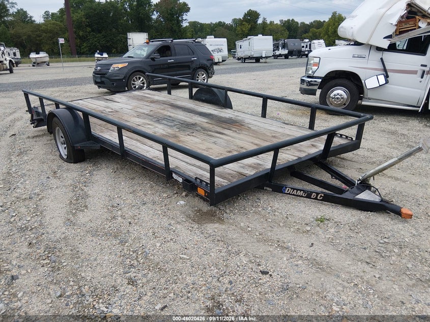 2019 TRAILER DIAMOND C 14' PSA UTILITY | 46UFU1414K1216414 | UPCARS