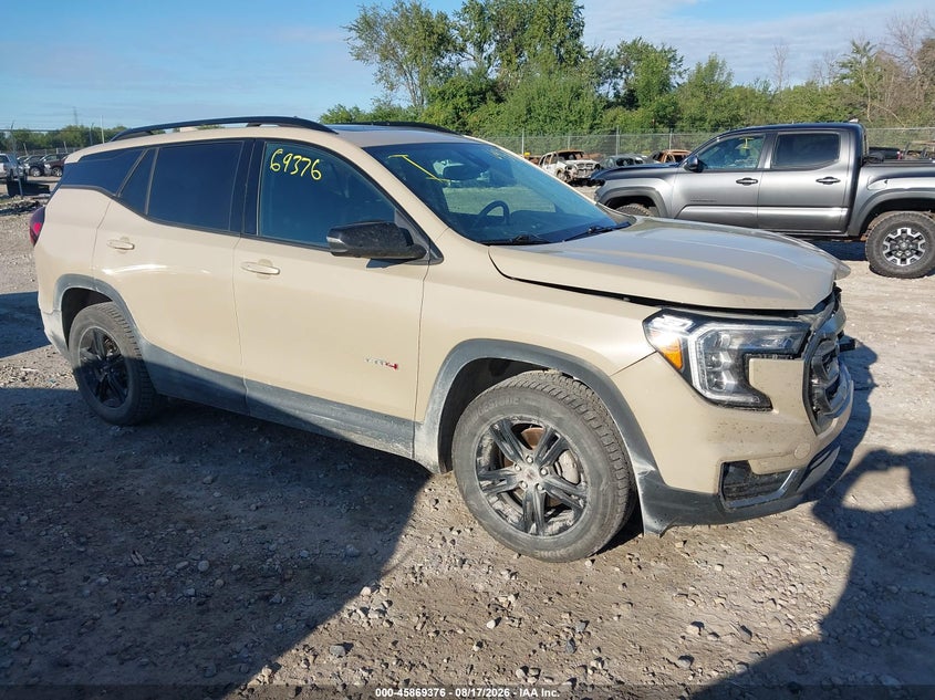 2022 GMC TERRAIN AWD AT4 | 3GKALYEV5NL311727 | UPCARS