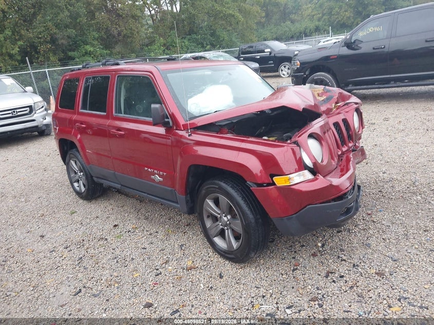 2013 JEEP PATRIOT LATITUDE | 1C4NJRFBXDD227968 | UPCARS