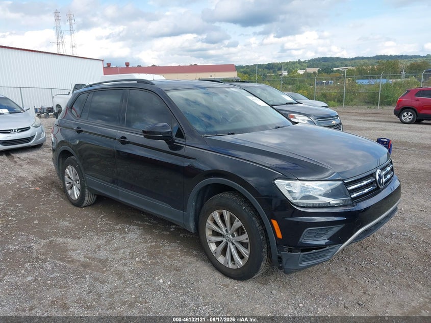 2018 VOLKSWAGEN TIGUAN 2.0T S | 3VV0B7AX2JM067603 | UPCARS