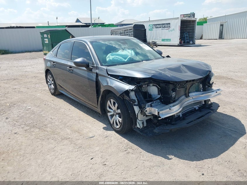 2025 HONDA CIVIC LX | 2HGFE2F22SH598625 | UPCARS
