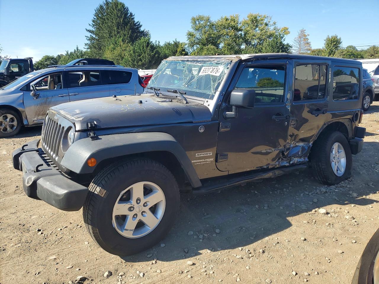 2018 JEEP WRANGLER SPORT | 1C4BJWDG3JL882412 | UPCARS