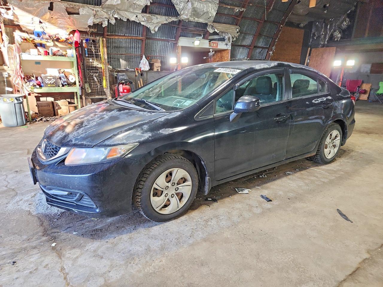 2013 HONDA CIVIC LX | 2HGFB2F58DH533851 | UPCARS
