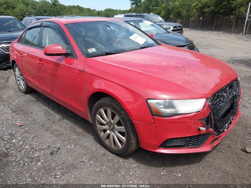 2014 AUDI A4 2.0T PREMIUM | WAUAFAFL1EN038239 | UPCARS