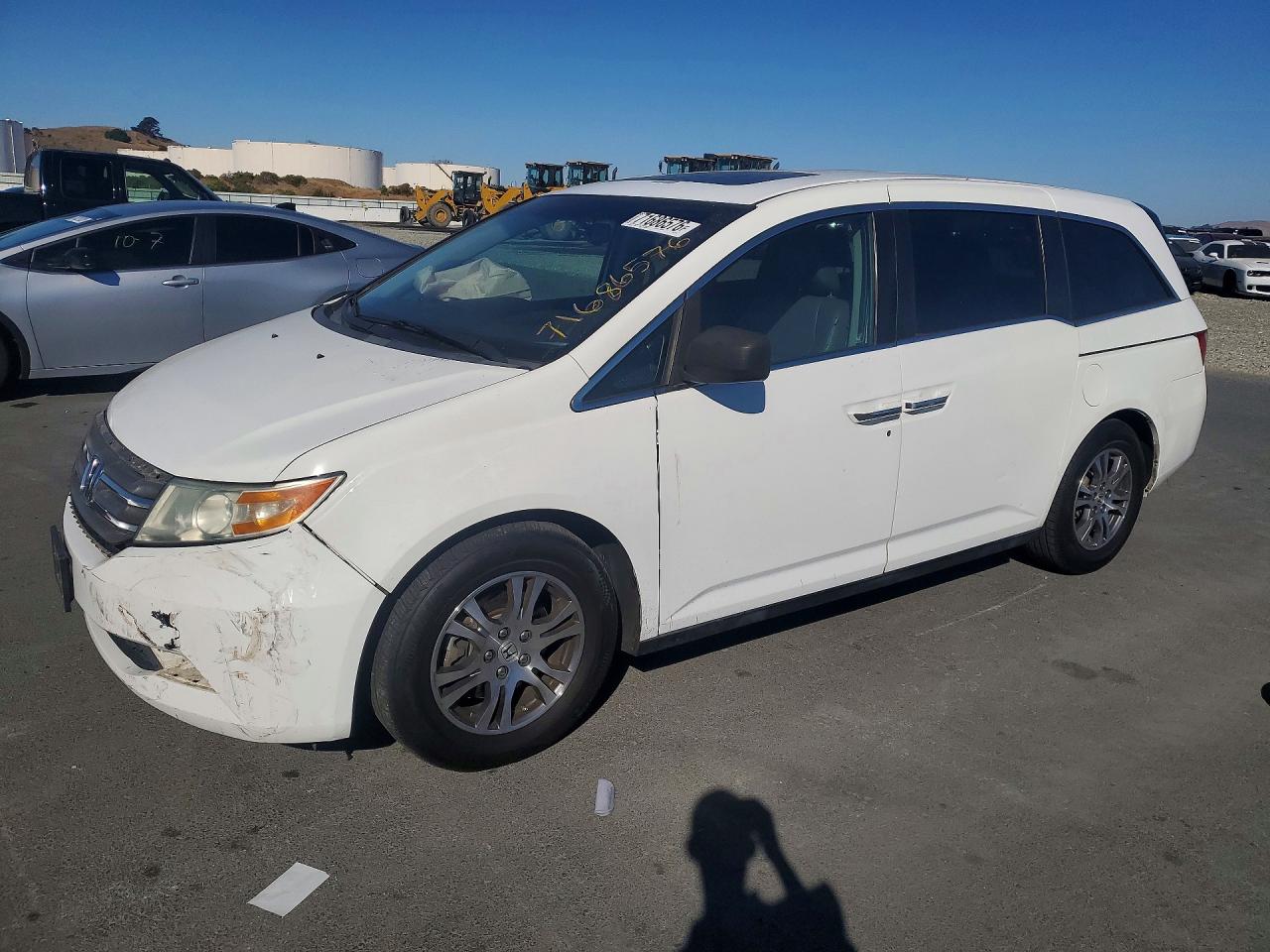 2012 HONDA ODYSSEY EXL | 5FNRL5H62CB001712 | UPCARS