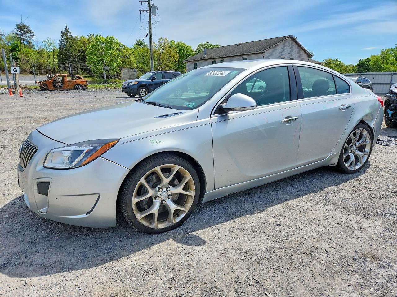2013 BUICK REGAL GS | 2G4GV5GV0D9219563 | UPCARS