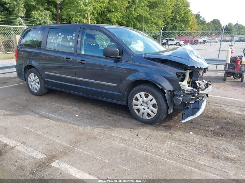 2014 DODGE GRAND CARAVAN AMERICAN VALUE PKG | 2C4RDGBGXER129438 | UPCARS