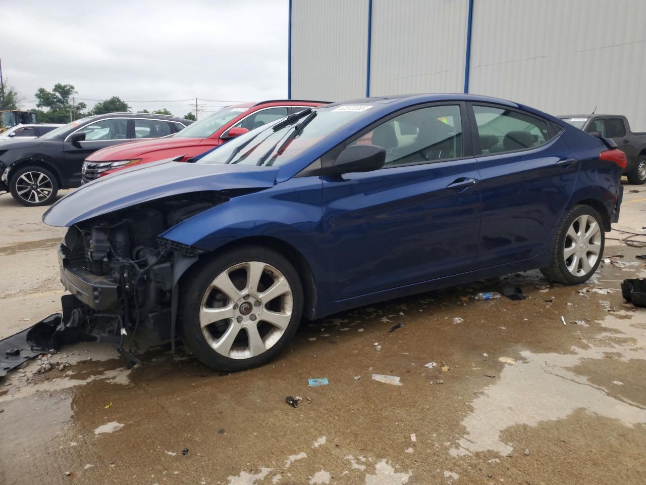 2013 HYUNDAI ELANTRA LIMITED | KMHDH4AE5DU505831 | UPCARS