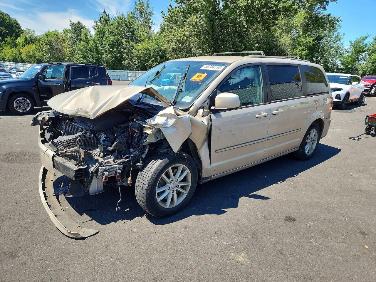 2014 DODGE CARAVAN SXT | 2C4RDGCG4ER152731 | UPCARS