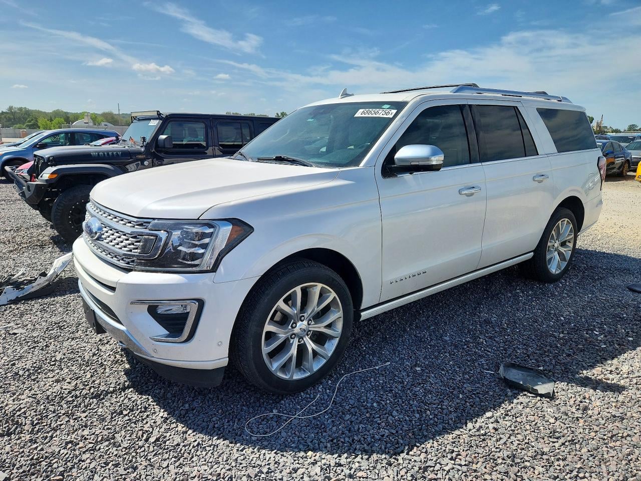 2018 FORD EXPEDITION MAX PLATINUM | 1FMJK1MT0JEA46730 | UPCARS