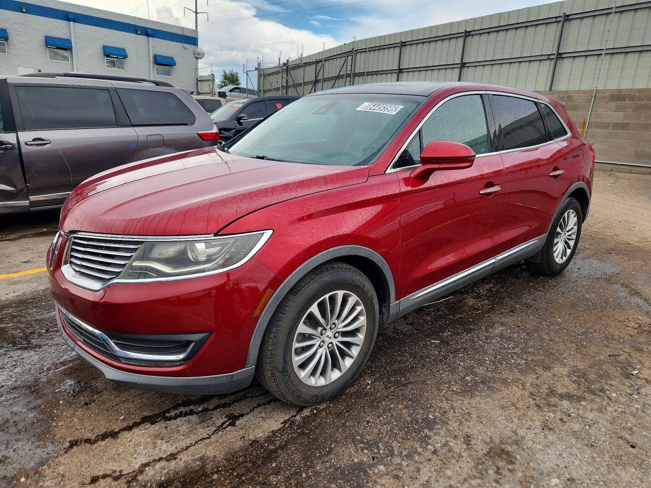 2016 LINCOLN MKX SELECT | 2LMTJ6KR8GBL52017 | UPCARS