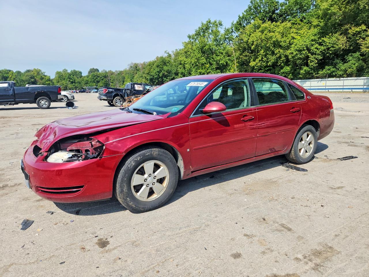 2007 CHEVROLET IMPALA LT | 2G1WT58KX79207007 | UPCARS