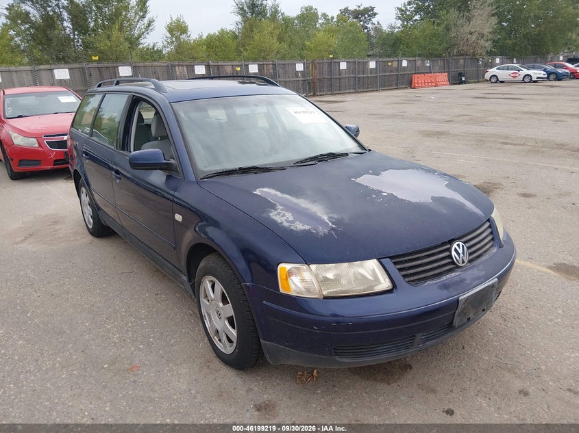 2000 VOLKSWAGEN PASSAT GLS | WVWND23B9YE279224 | UPCARS