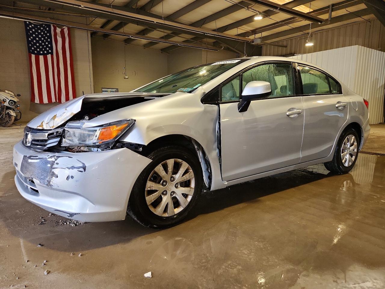 2012 HONDA CIVIC LX | 19XFB2F55CE094763 | UPCARS