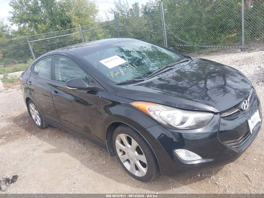 2012 HYUNDAI ELANTRA LIMITED (ULSAN PLANT) | KMHDH4AE4CU338456 | UPCARS