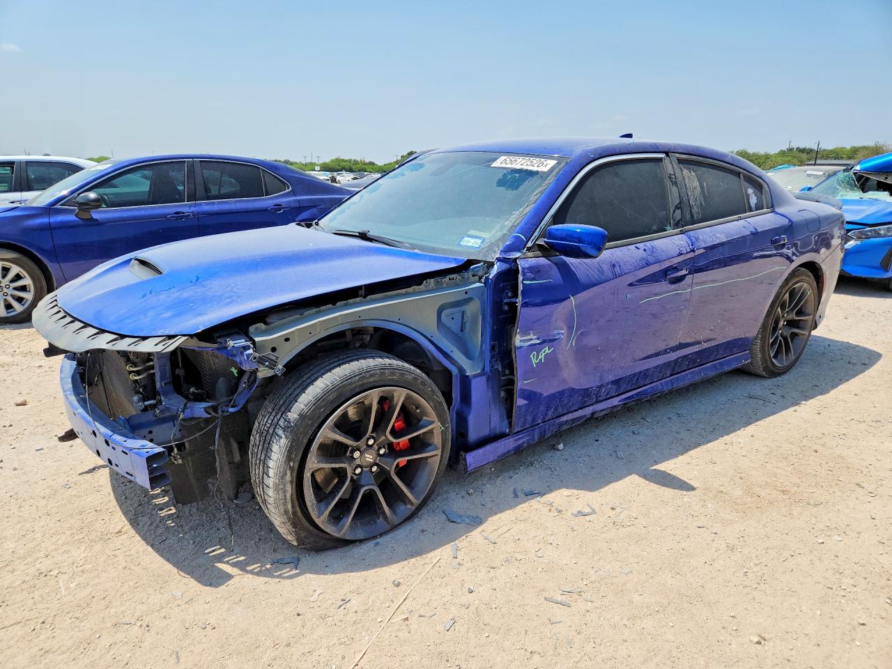 2022 DODGE CHARGER SCAT PACK | 2C3CDXGJ9NH228322 | UPCARS