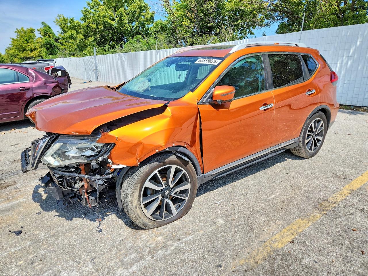 2017 NISSAN ROGUE SL | 5N1AT2MT2HC764112 | UPCARS