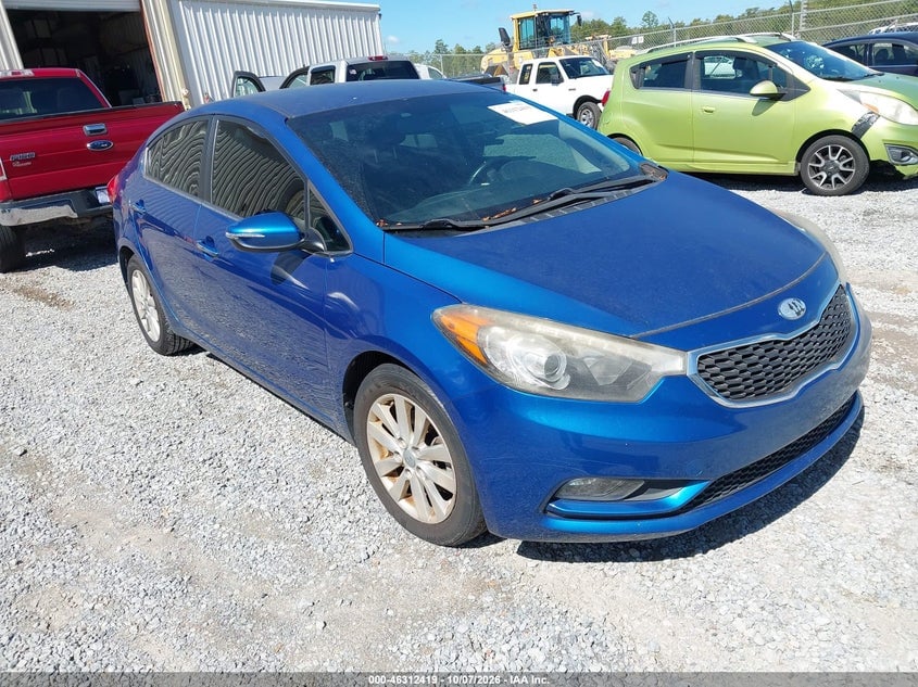 2014 KIA FORT EX | KNAFX4A89E5160127 | UPCARS