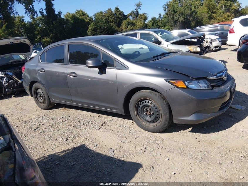 2012 HONDA CIVIC LX | 19XFB2F57CE303002 | UPCARS
