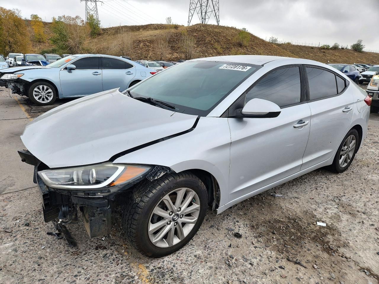 2017 HYUNDAI ELANTRA SE | KMHD84LF0HU384766 | UPCARS