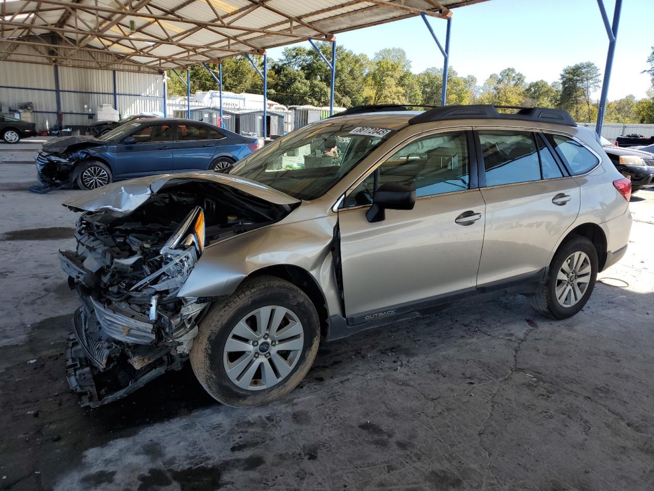 2017 SUBARU OUTBACK 2.5I | 4S4BSAAC8H3346904 | UPCARS
