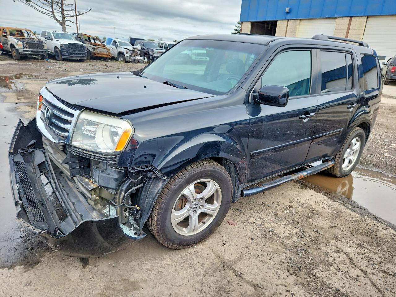 2013 HONDA PILOT EXL | 5FNYF4H65DB009561 | UPCARS