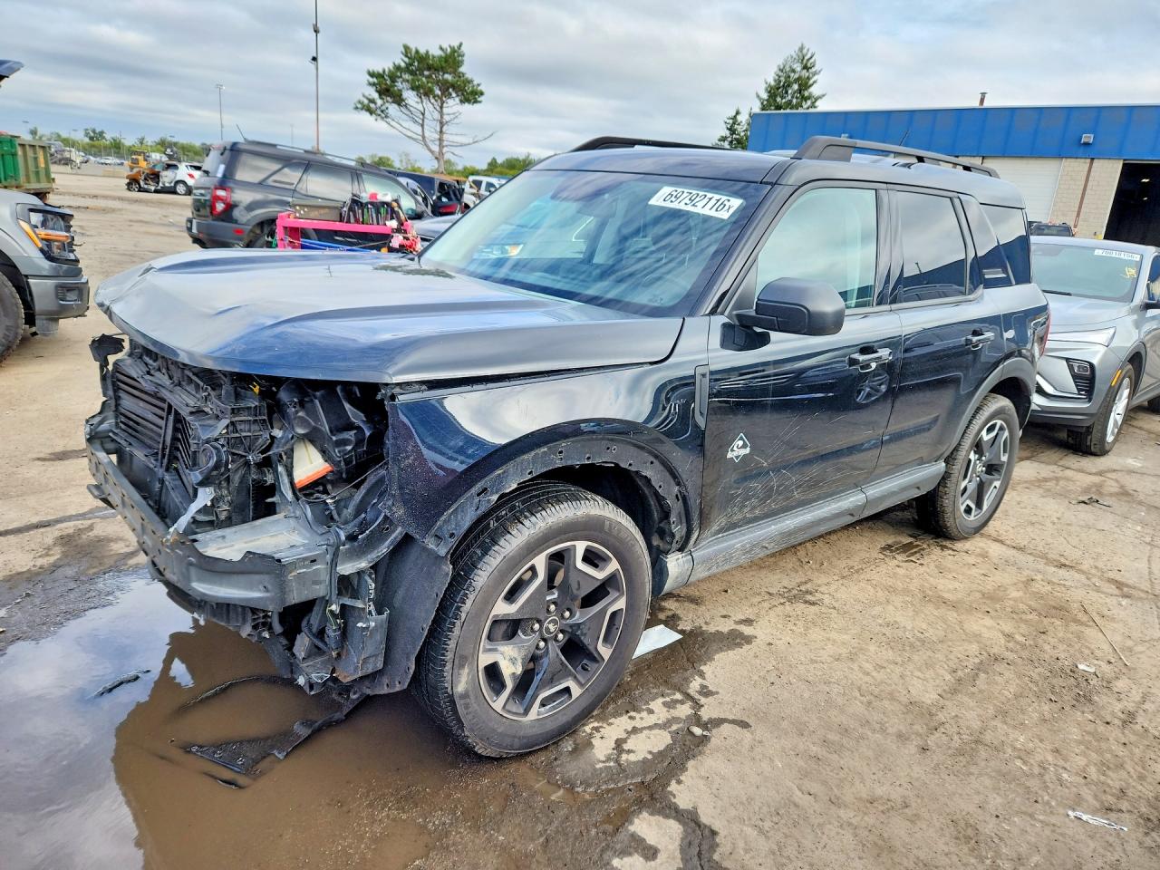 2021 FORD BRONC OUTER BANKS | 3FMCR9C64MRB38049 | UPCARS