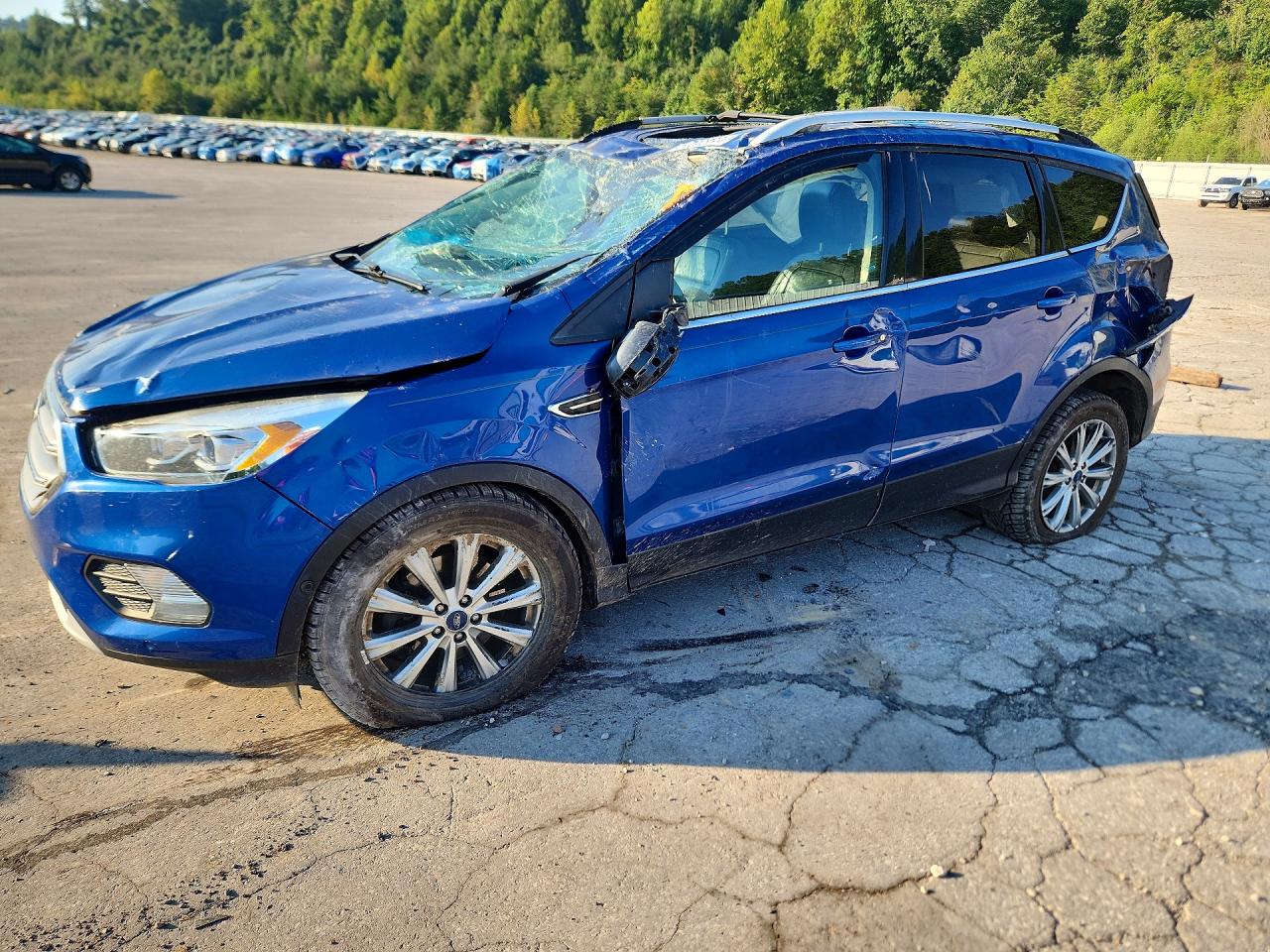 2017 FORD ESCAPE TITANIUM | 1FMCU9J90HUB76601 | UPCARS