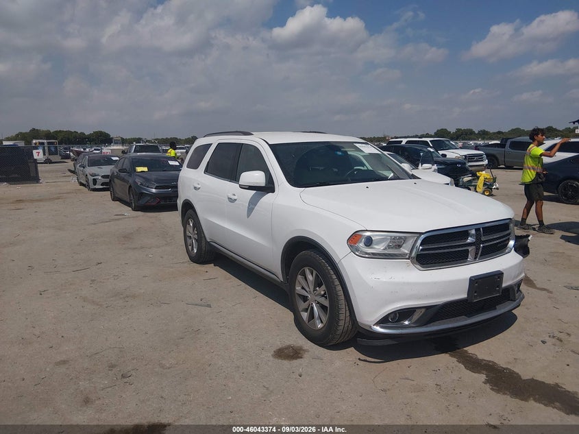 2015 DODGE DURANGO LIMITED | 1C4RDHDG5FC244252 | UPCARS
