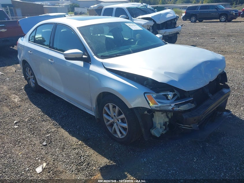 2012 VOLKSWAGEN JETTA 2.5L SE | 3VWDP7AJ7CM451177 | UPCARS