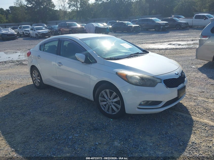 2014 KIA FORT EX | KNAFX4A88E5160135 | UPCARS
