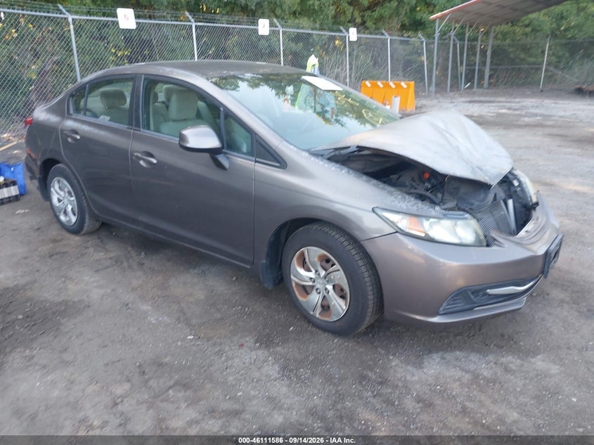 2013 HONDA CIVIC LX | 2HGFB2F52DH574198 | UPCARS