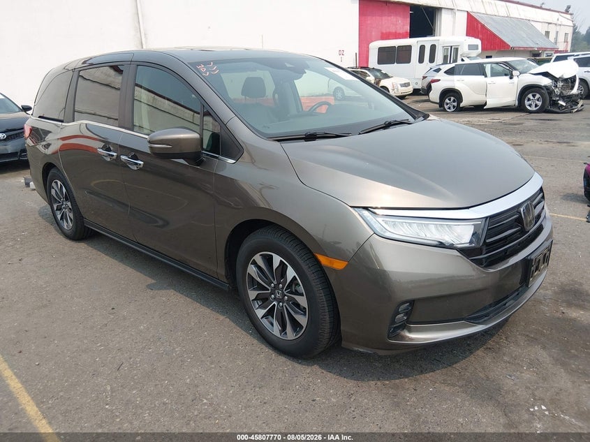 2022 HONDA ODYSSEY EX-L | 5FNRL6H78NB050494 | UPCARS