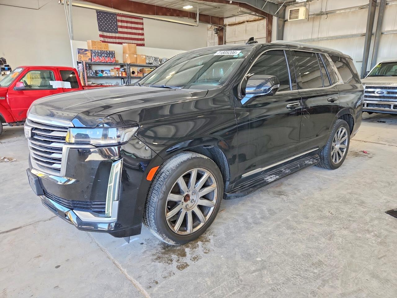 2021 CADILLAC ESCALADE PREMIUM LUXURY PLATINUM | 1GYS4DKL9MR294361 | UPCARS
