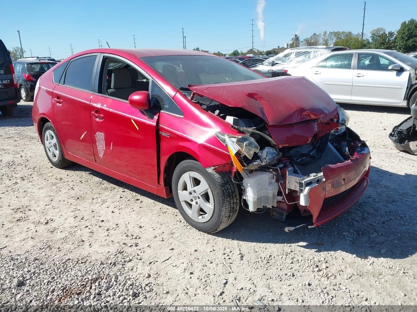 2011 TOYOTA PRIUS THREE | JTDKN3DU8B1419381 | UPCARS