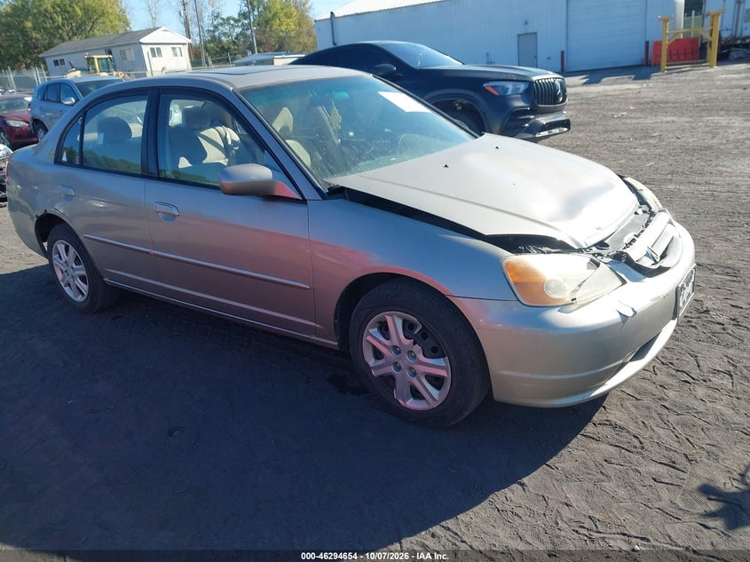 2003 HONDA CIVIC EX | 2HGES26713H582708 | UPCARS