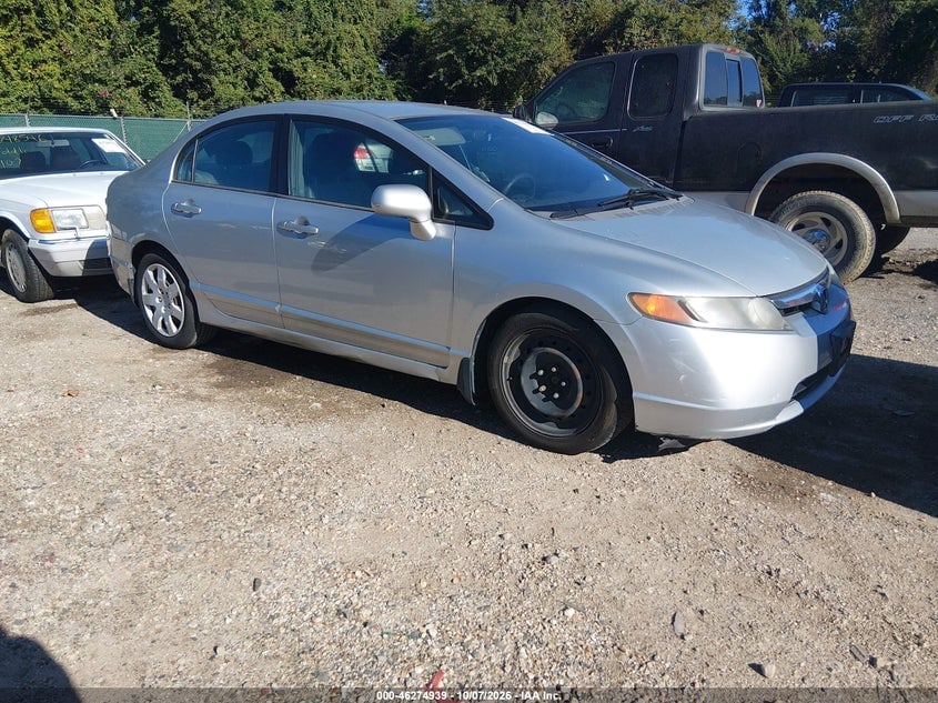 2007 HONDA CIVIC LX | 1HGFA16517L044826 | UPCARS