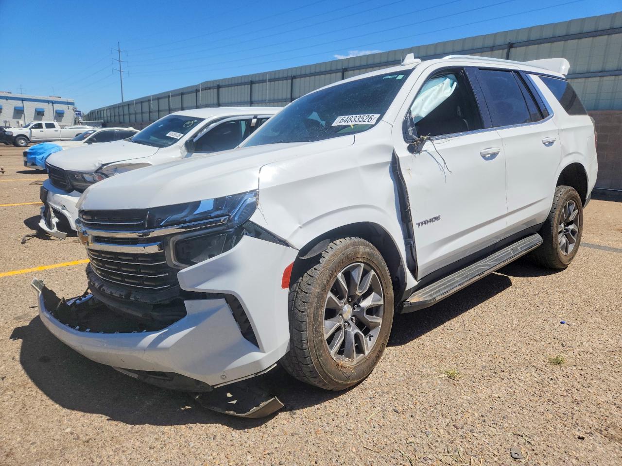 2023 CHEVROLET TAHOE K1500 LT | 1GNSKNKD7PR296096 | UPCARS