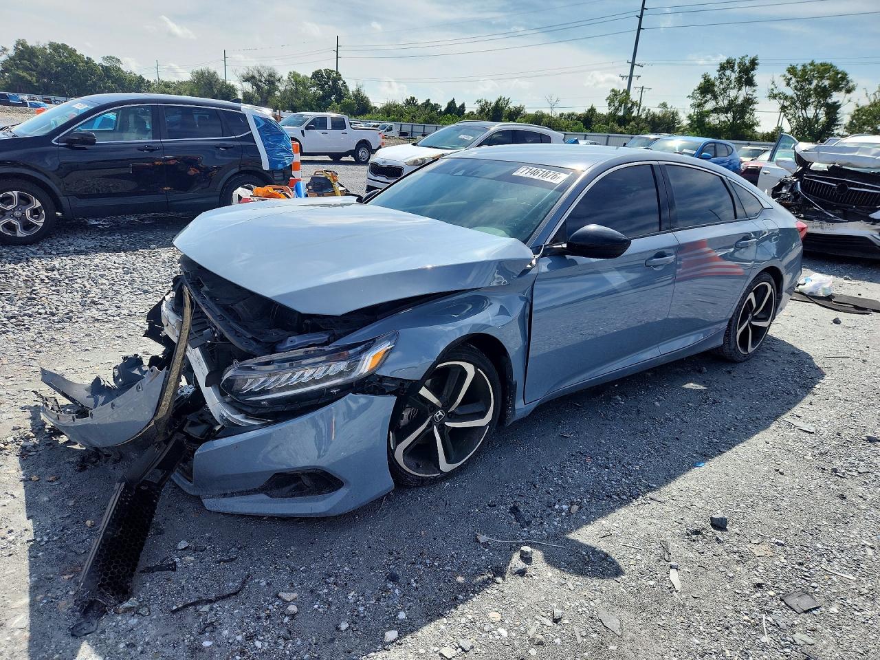 2022 HONDA ACCORD SPORT | 1HGCV1F37NA112738 | UPCARS