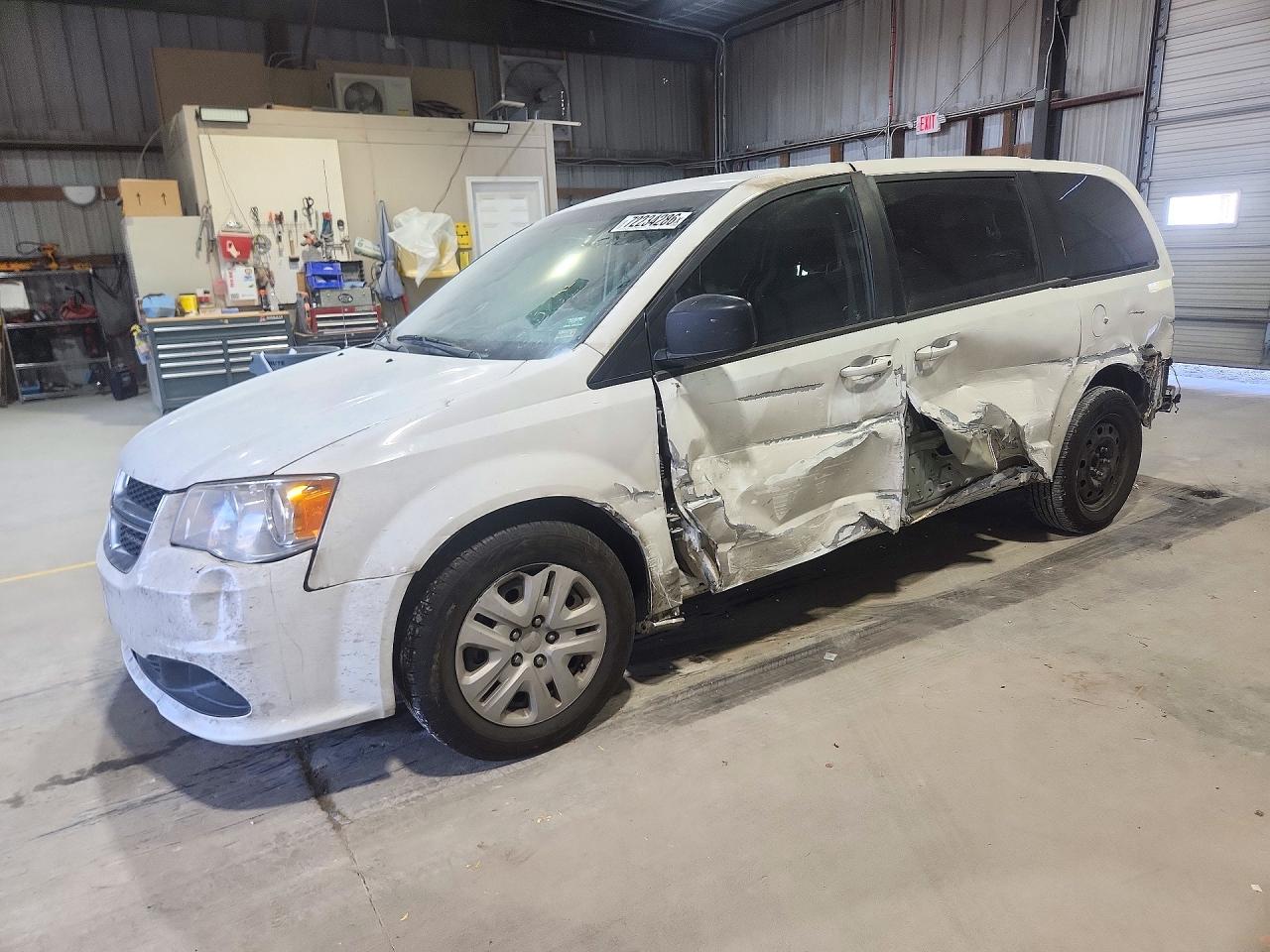 2018 DODGE CARAVAN SE | 2C4RDGBG9JR273475 | UPCARS