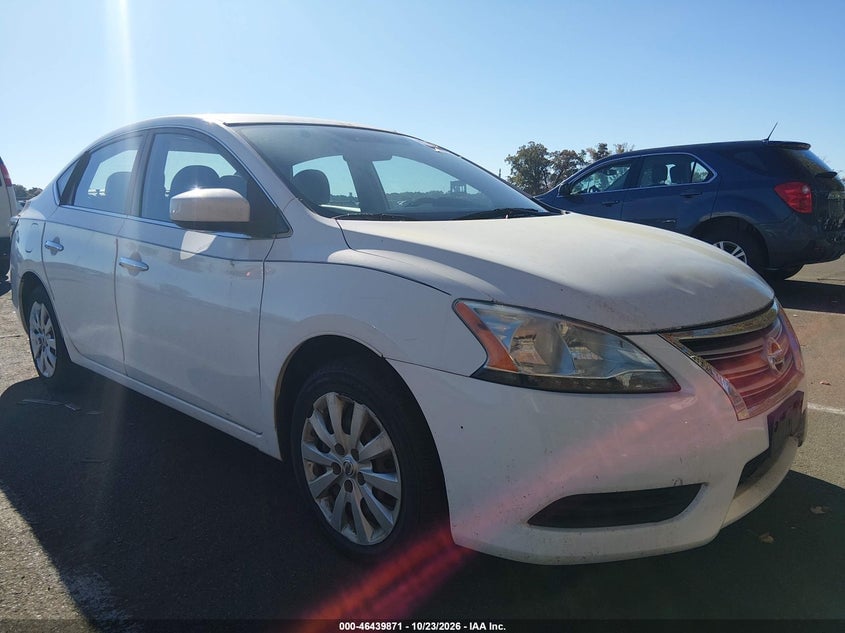 2015 NISSAN SENTRA S | 3N1AB7AP8FY363134 | UPCARS