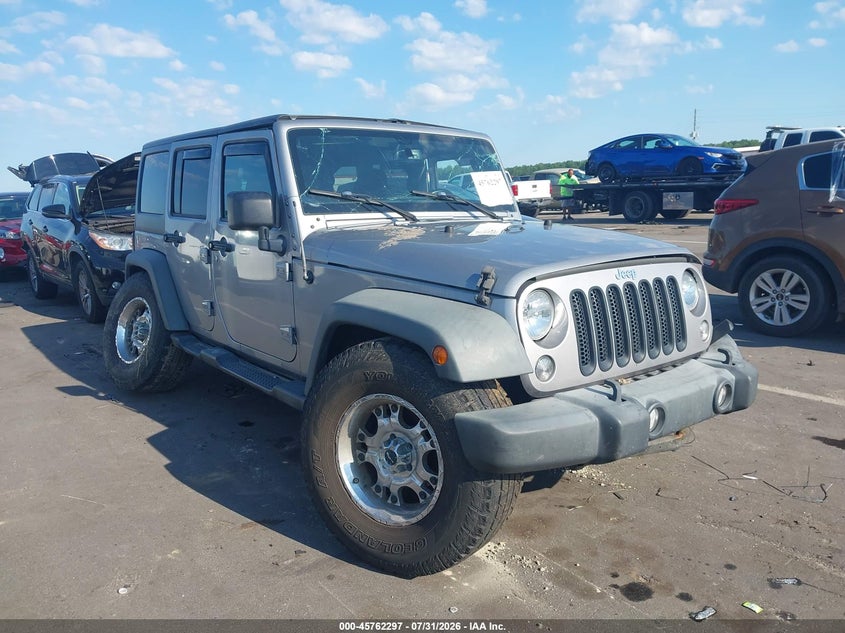 2018 JEEP WRANGLER JK UNLIMITED SPORT S 4X4 | 1C4HJWDG1JL929589 | UPCARS