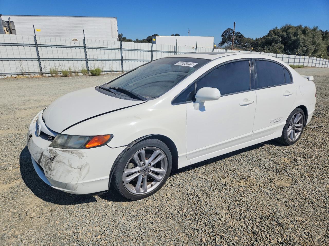 2007 HONDA CIVIC SI | 2HGFA55587H705922 | UPCARS