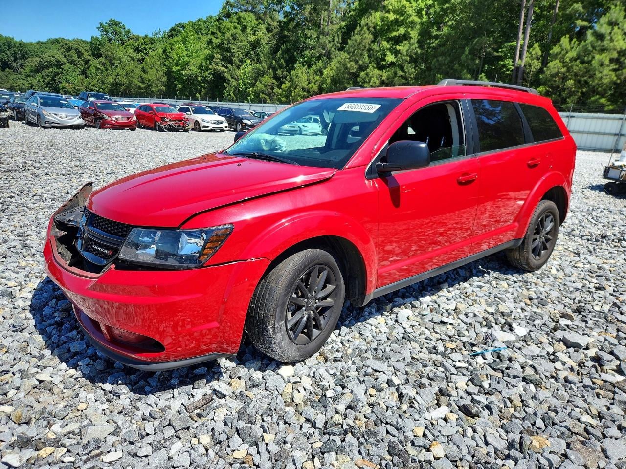 2020 DODGE JOURNEY SE | 3C4PDCABXLT279808 | UPCARS
