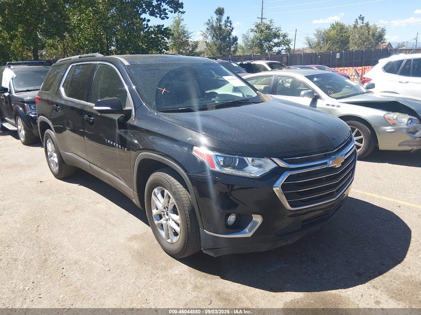 2021 CHEVROLET TRAVERSE AWD LT LEATHER | 1GNEVHKW8MJ214572 | UPCARS