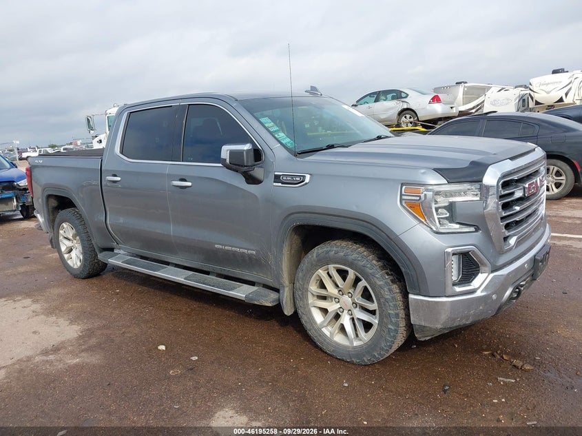 2019 GMC SIERRA 1500 SLT | 3GTU9DED5KG160576 | UPCARS