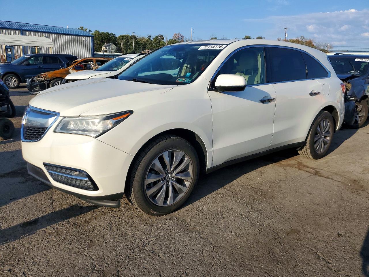 2015 ACURA MDX TECHNOLOGY | 5FRYD4H48FB009527 | UPCARS